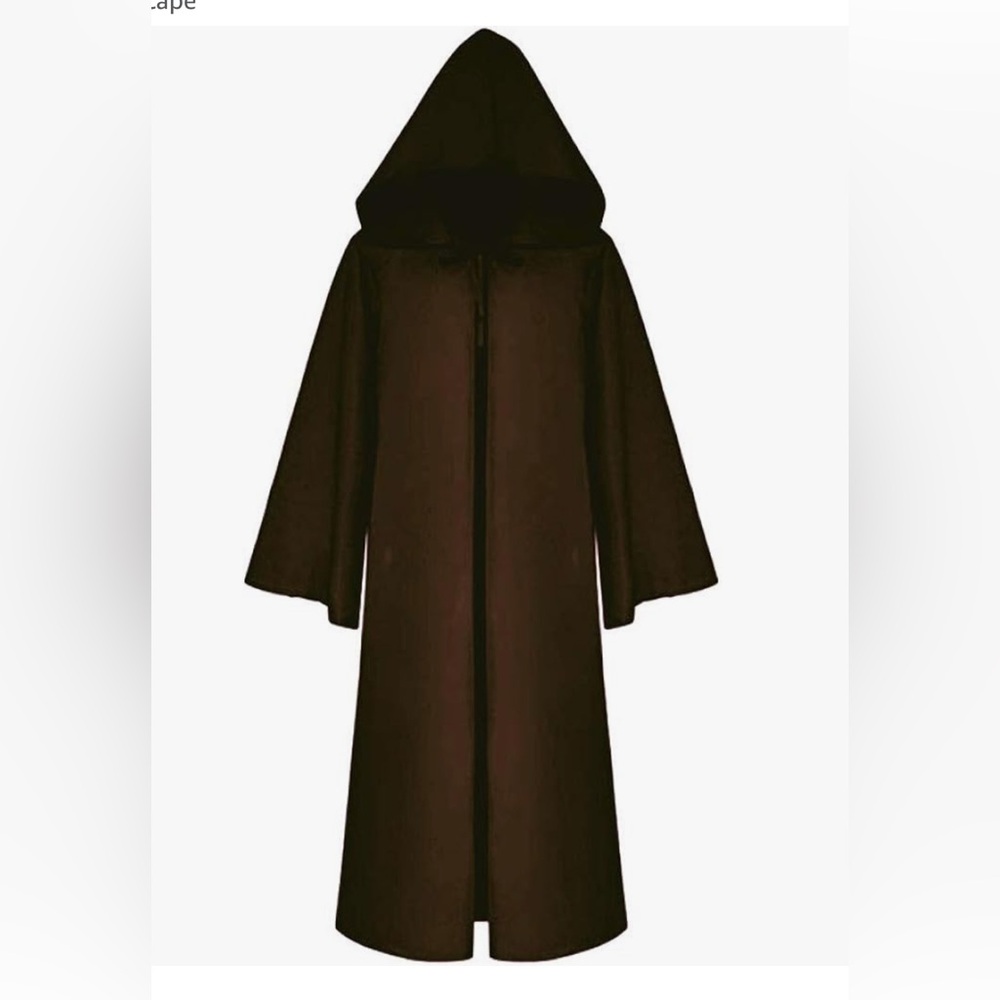 Wizard Tunic Hooded Robe Halloween Cloak Cosplay Costumes